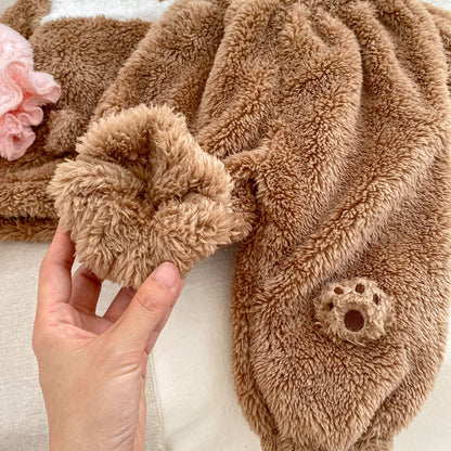 Winter and Spring Baby Kids Long Sleeves Cute Cartoon Pattern Top and Pants Fluffy Clothing Set, MyKids-USA®, Baby & Toddler Outfits, MyKids-USA -  -  -  -  -  -  - 