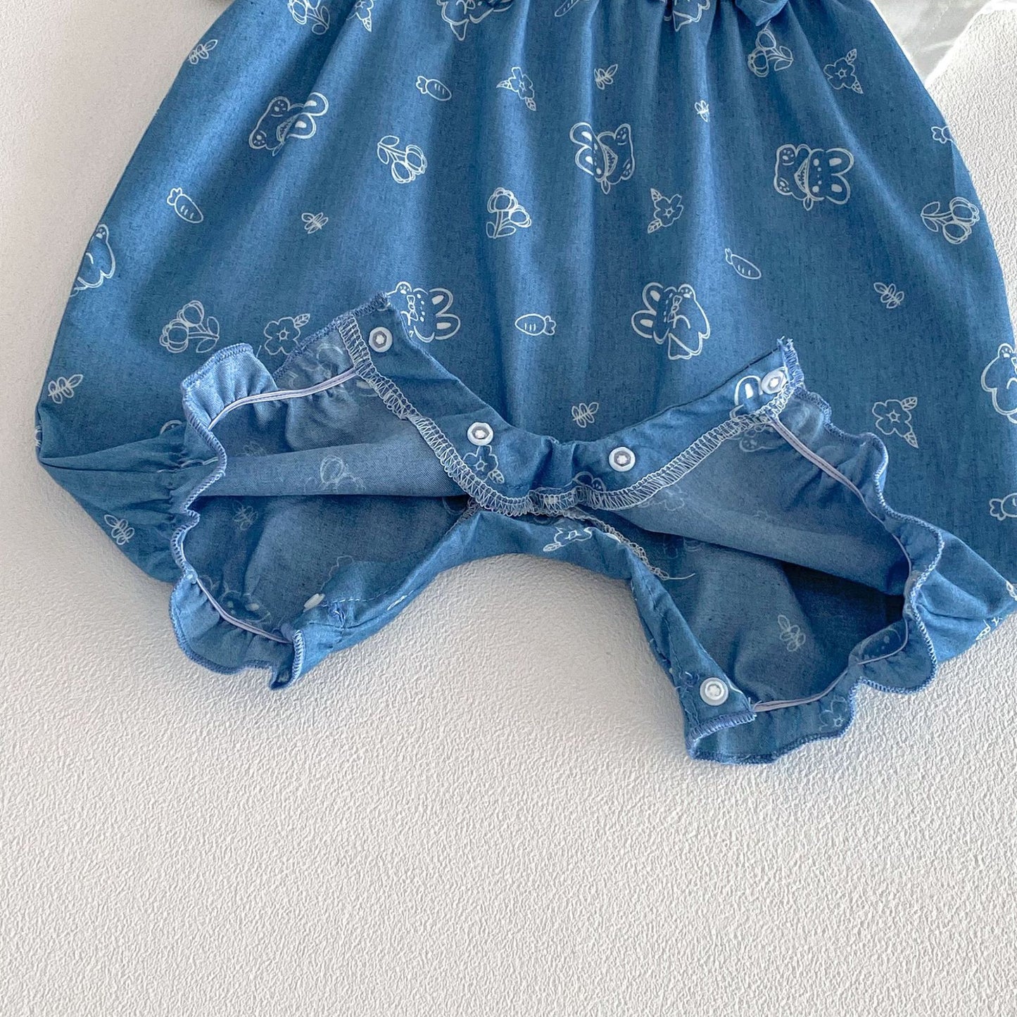 Spring and Summer Arrival Baby Girls Short Sleeves Color Patchwork Cartoon Pattern Rompers, MyKids-USA®, Baby One-Pieces, MyKids-USA -  -  -  -  -  -  - .