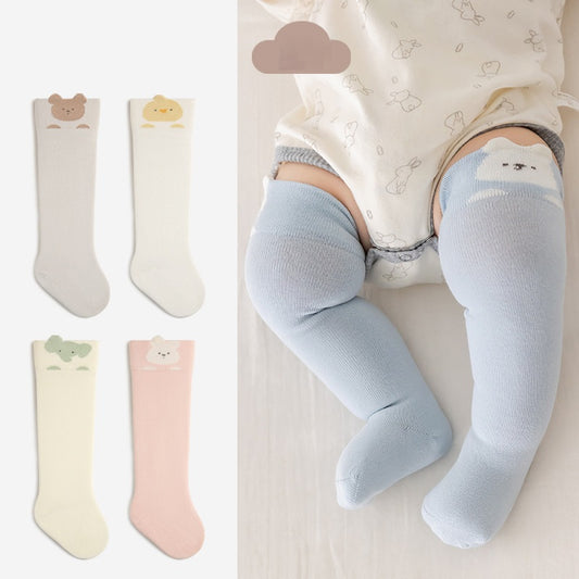 Autumn and Spring Baby Unisex Breathable Simple Cartoon Pattern Cute Stockings 3-Pair Set, MyKids-USA®, Baby & Toddler Socks & Tights, MyKids-USA -  -  -  -  -  -  - .