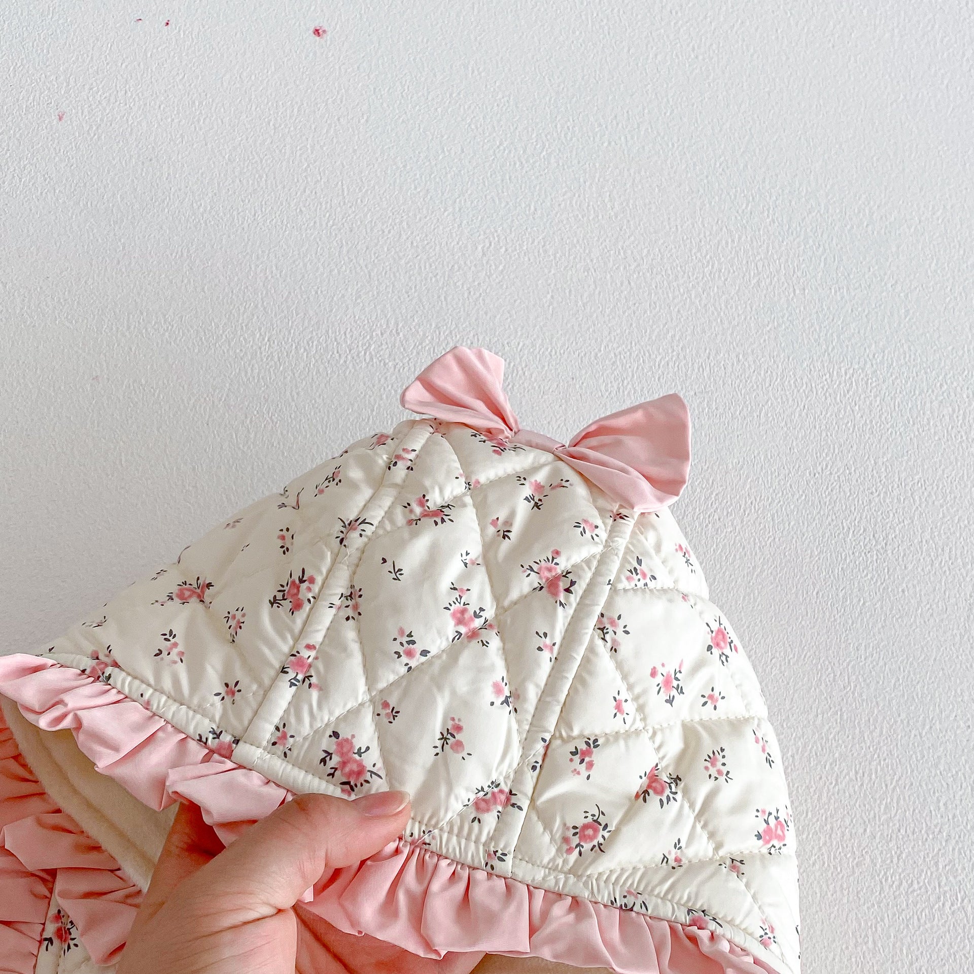 Winter Arrival Baby Girls Long Sleeves Floral Pattern Fleece-Lined Hooded Rompers, MyKids-USA®, Baby One-Pieces, MyKids-USA -  -  -  -  -  -  - .