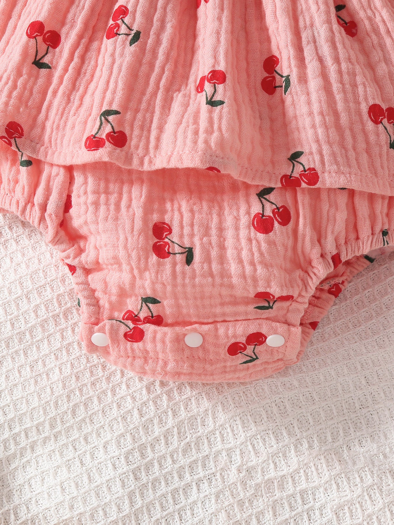 Design Summer Baby Kids Girls Sleeveless Fruits Pattern Bodysuit with Hat