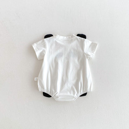 Summer Arrival Baby Girls Cute Panda Pattern Short Sleeves Onesies, MyKids-USA®, Baby One-Pieces, MyKids-USA -  -  -  -  -  -  - 