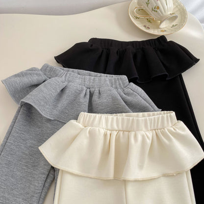 Arrival Baby Kids Girls Solid Color Flared Pants, MyKids-USA®, Baby & Toddler Bottoms, MyKids-USA -  -  -  -  -  -  - .