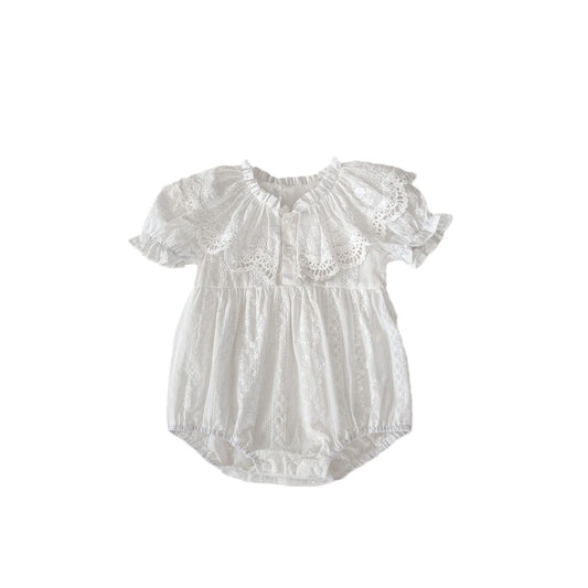 Arrival Summer Baby Kids Girls Hollow Out Collar Short Sleeves Solid Color Floral Embroidery bodysuit And Dress – Princess Sister Matching Set, MyKids-USA®, Baby & Toddler Outfits, MyKids-USA -  -  -  -  -  -  - .