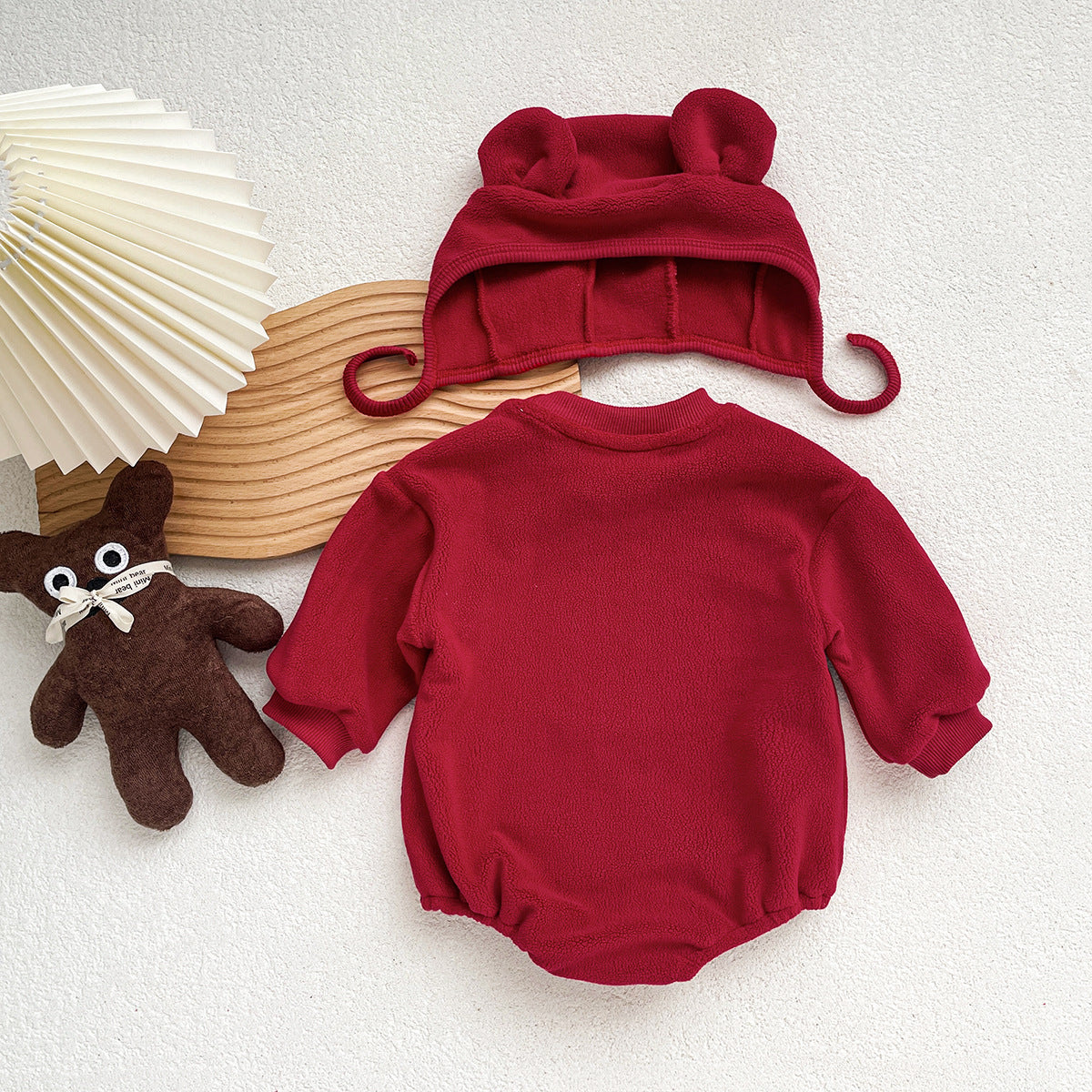 Autumn and Winter Arrival Baby Unisex Long Sleeves Casual Cartoon Pattern Warm Onesies, MyKids-USA®, Bodysuits, MyKids-USA -  -  -  -  -  -  - 