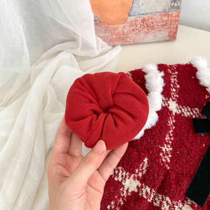 Winter Arrival Baby Girls Long Sleeves Plaid Pattern Fleece-Lined Warm Dress, MyKids-USA®, Baby & Toddler Dresses, MyKids-USA -  -  -  -  -  -  - 