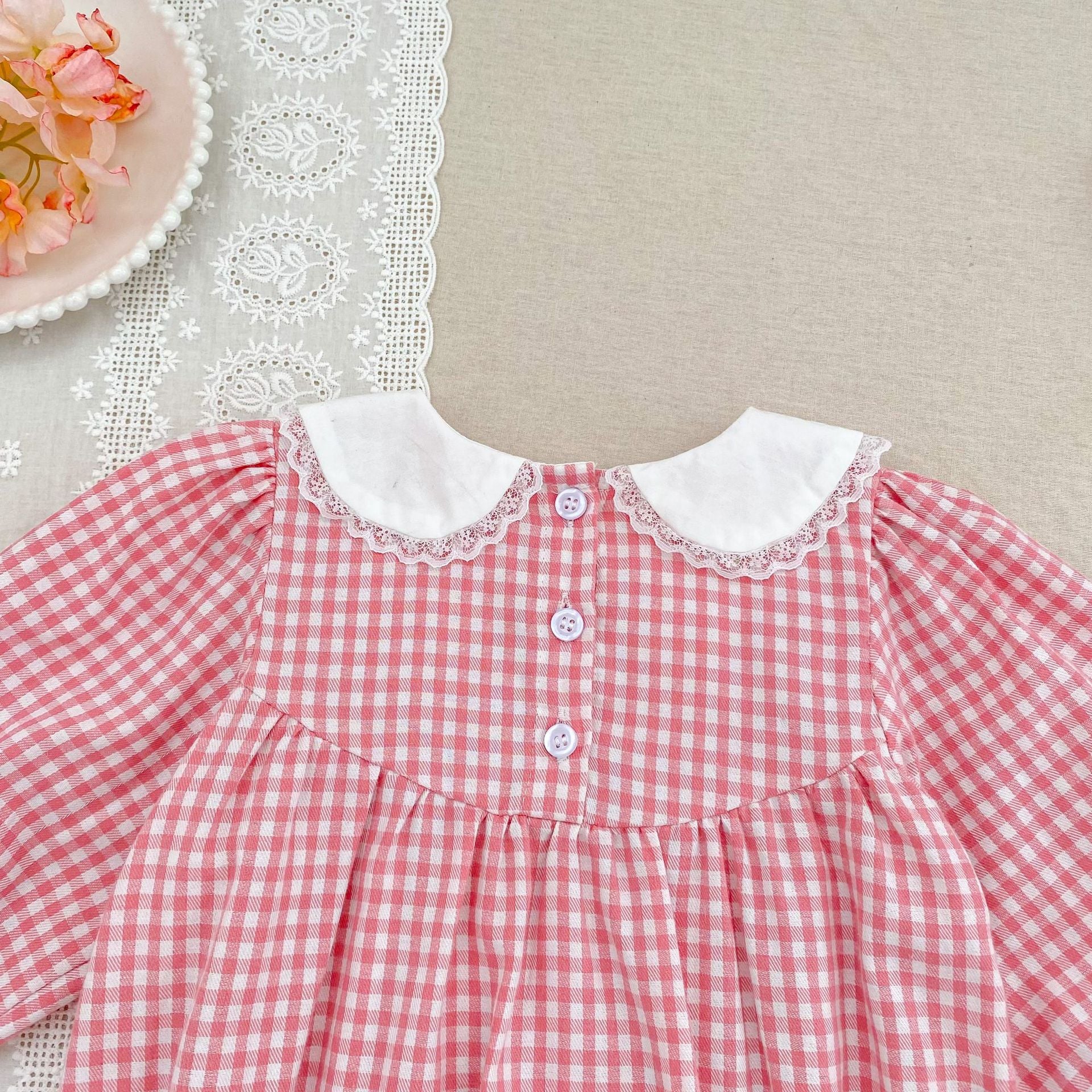 Arrival Spring and Autumn Plaid Pattern Baby Kids Girls Onesies and Dress – Princess Sister Matching Set, MyKids-USA®, Baby & Toddler Dresses, MyKids-USA -  -  -  -  -  -  - .