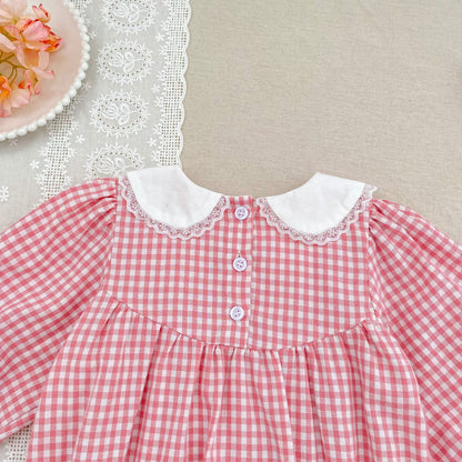 Arrival Spring and Autumn Plaid Pattern Baby Kids Girls Onesies and Dress – Princess Sister Matching Set, MyKids-USA®, Baby & Toddler Dresses, MyKids-USA -  -  -  -  -  -  - .