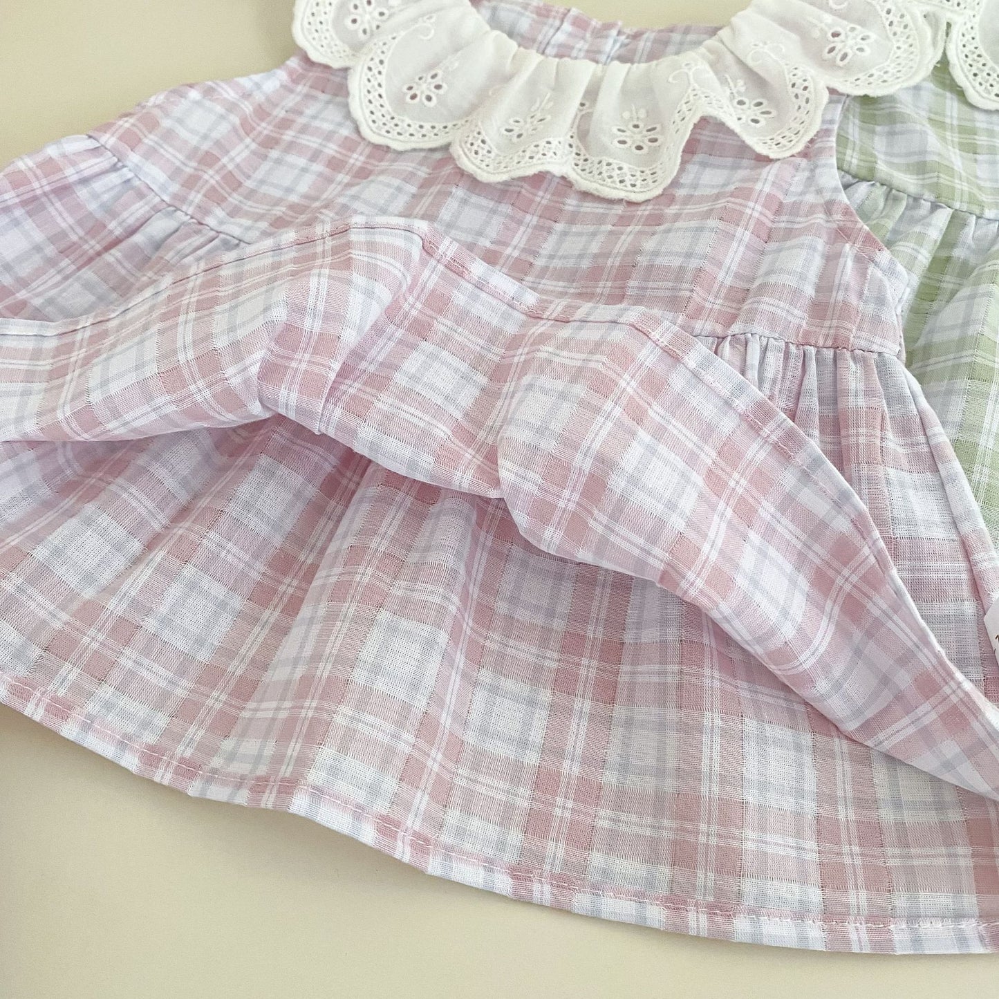 Arrival Summer Baby Kids Girls Sleeveless Plaid Pattern Top and Pants Clothing Set, MyKids-USA®, Baby & Children's Outfits, MyKids-USA -  -  -  -  -  -  - .