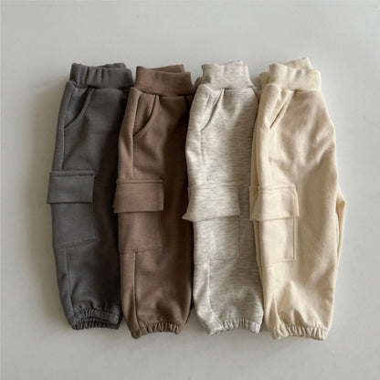 MyKids-USA® Arrival Autumn Solid Color Pants for Kids
