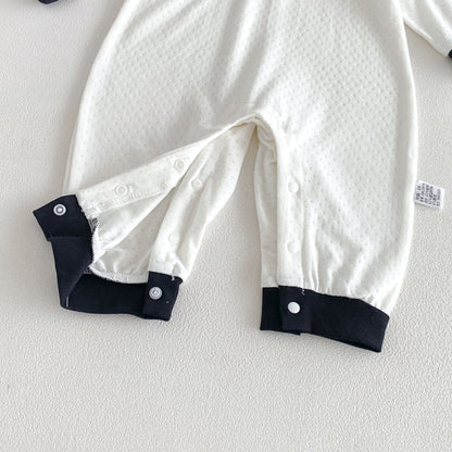 MyKids-USA® Autumn Arrival Baby Boys Long Sleeves Casual Turn-down Collar Rompers