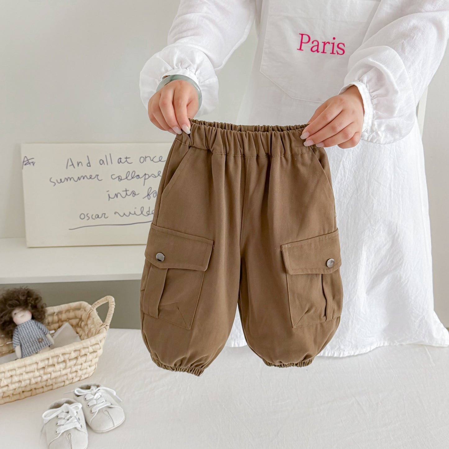 MyKids-USA® Arrival Spring Autumn Boys Cargo Pants
