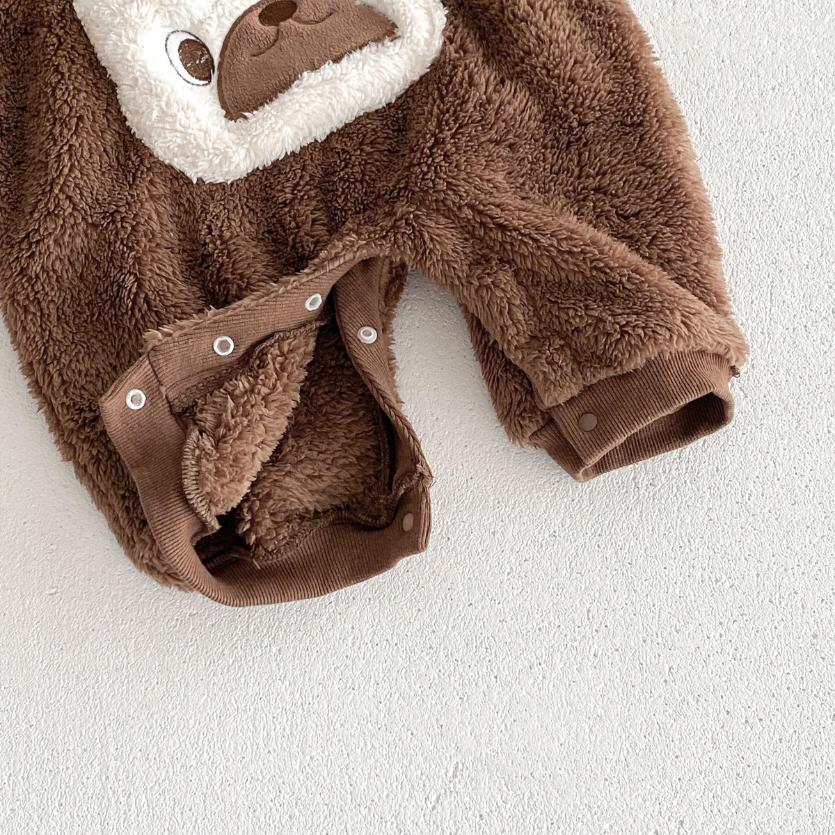 Baby Unisex Long Sleeves Animals Cartoon Pattern Pocketed Rompers, MyKids-USA®, Baby One-Pieces, MyKids-USA -  -  -  -  -  -  - 