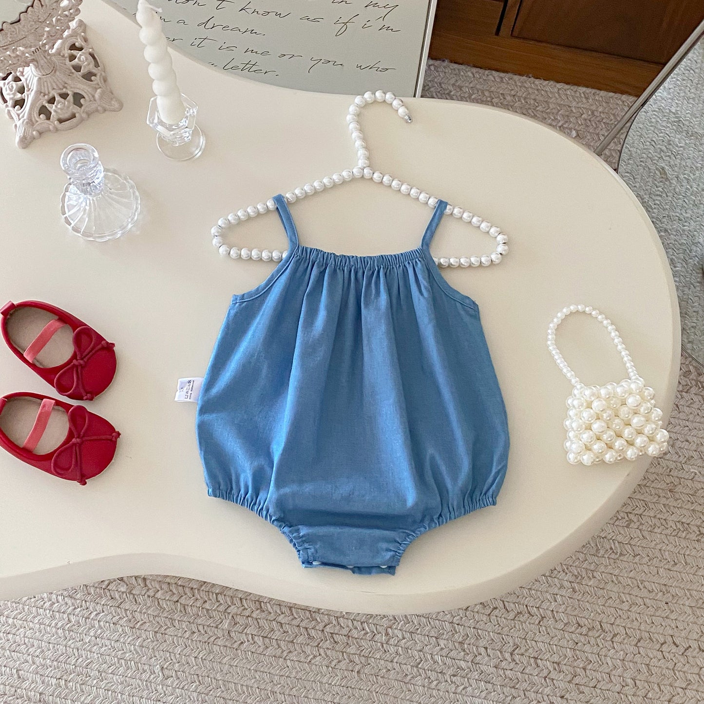 Summer Arrival Baby Girls Sleeveless Mushrooms Pattern Bodysuit, MyKids-USA®, Baby & Children's One-Pieces, MyKids-USA -  -  -  -  -  -  - .