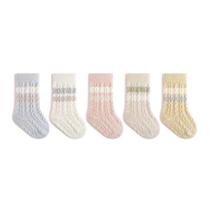 Winter and Autumn Baby Unisex Breathable Jacquard Pattern Casual Socks, MyKids-USA®, Baby & Toddler Sneakers, MyKids-USA -  -  -  -  -  -  - 