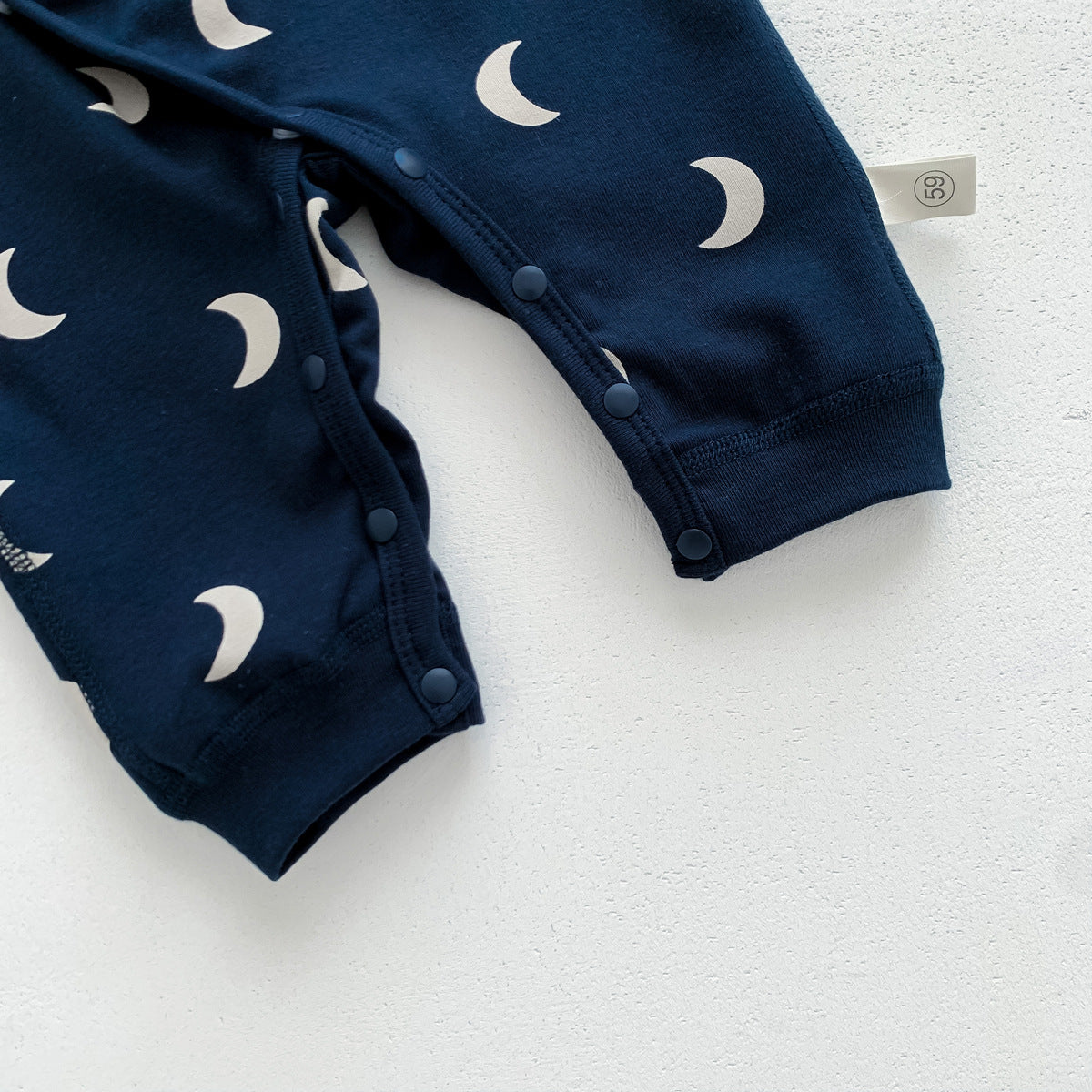 Autumn Arrival Baby Unisex Long Sleeves Moons Pattern Rompers with Hat, MyKids-USA®, Baby One-Pieces, MyKids-USA -  -  -  -  -  -  - 