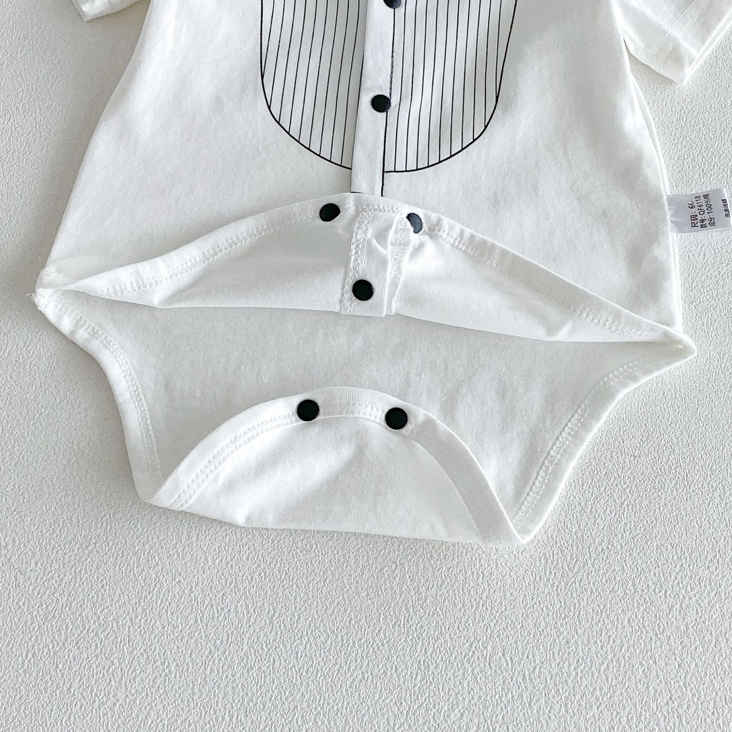 Summer Arrival Baby Boys Short Sleeves Turn-down Collar Striped Pattern Bodysuit, MyKids-USA®, Baby & Children's One-Pieces, MyKids-USA -  -  -  -  -  -  - .