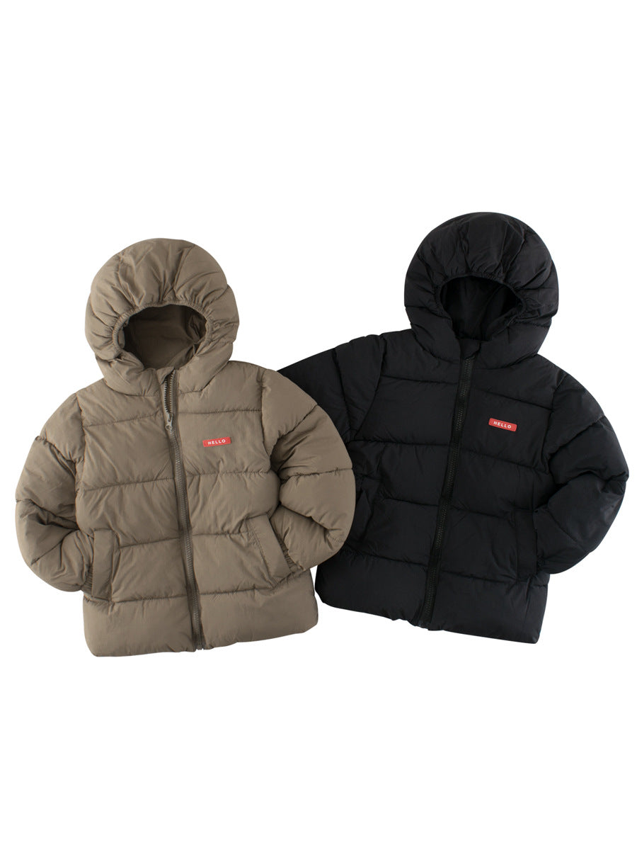 Arrival Baby Kids Boy Letters Logo Zipper Front Design Thick Jacket Coat, MyKids-USA®, Baby & Toddler Outerwear, MyKids-USA -  -  -  -  -  -  - 