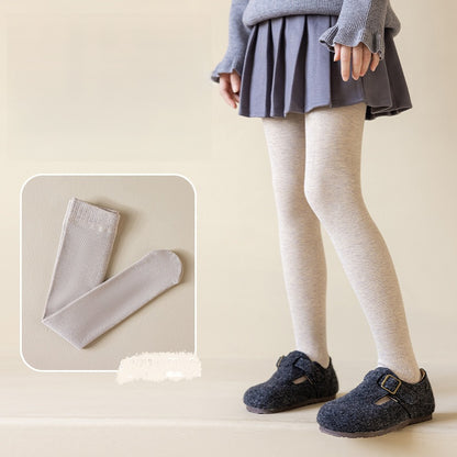 Autumn and Spring Baby Kids Girls Breathable Solid Color Tights 60-78cm, MyKids-USA®, Baby & Toddler Socks & Tights, MyKids-USA - Size/Age - M (4-6Y) - Color - Khaki -  -  - TR2601112239-F.