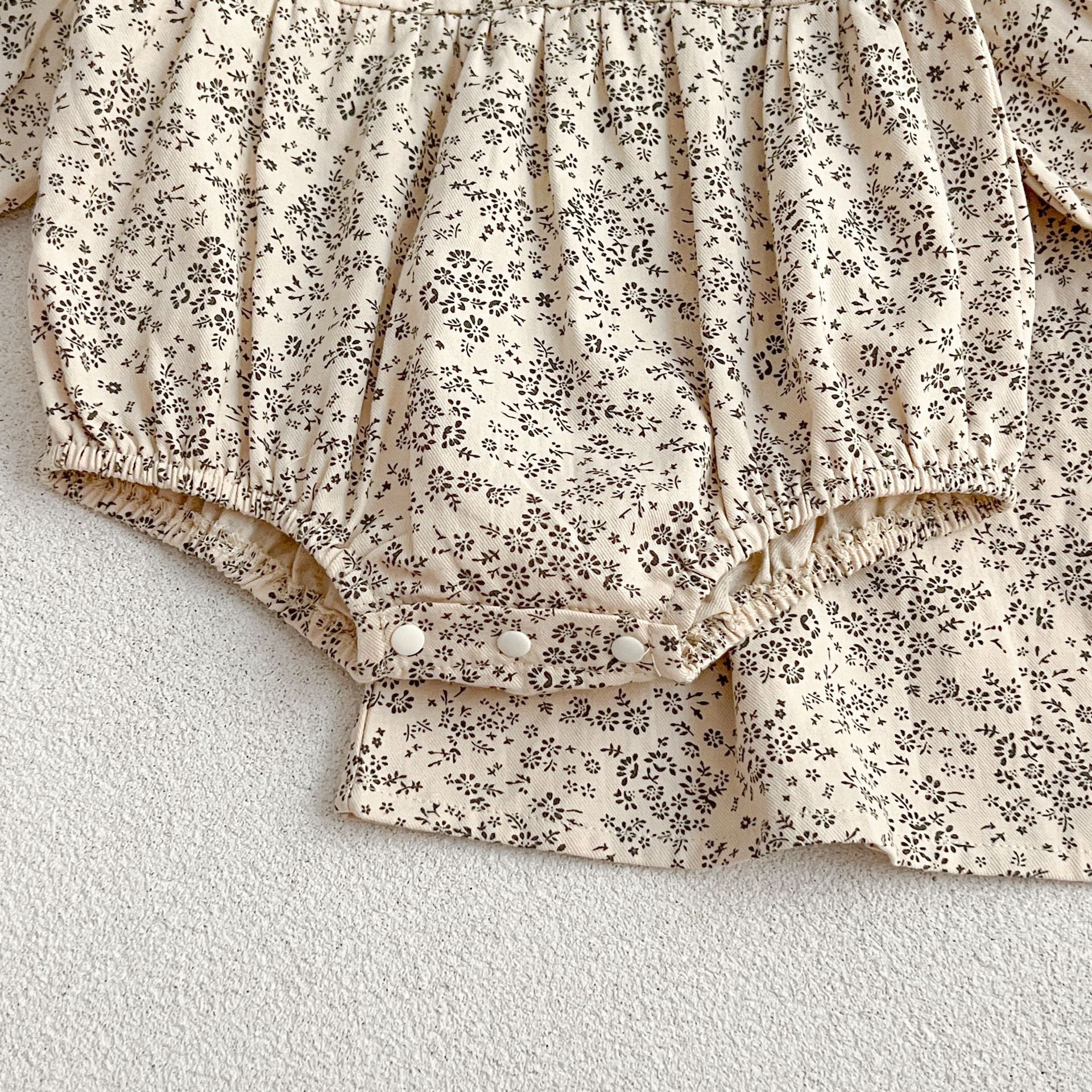 Adorable Baby Lace Collar Romper And Floral Print Girls’ Dress – Princess Sister Matching Set, MyKids-USA®, Baby & Toddler Outfits, MyKids-USA -  -  -  -  -  -  - 