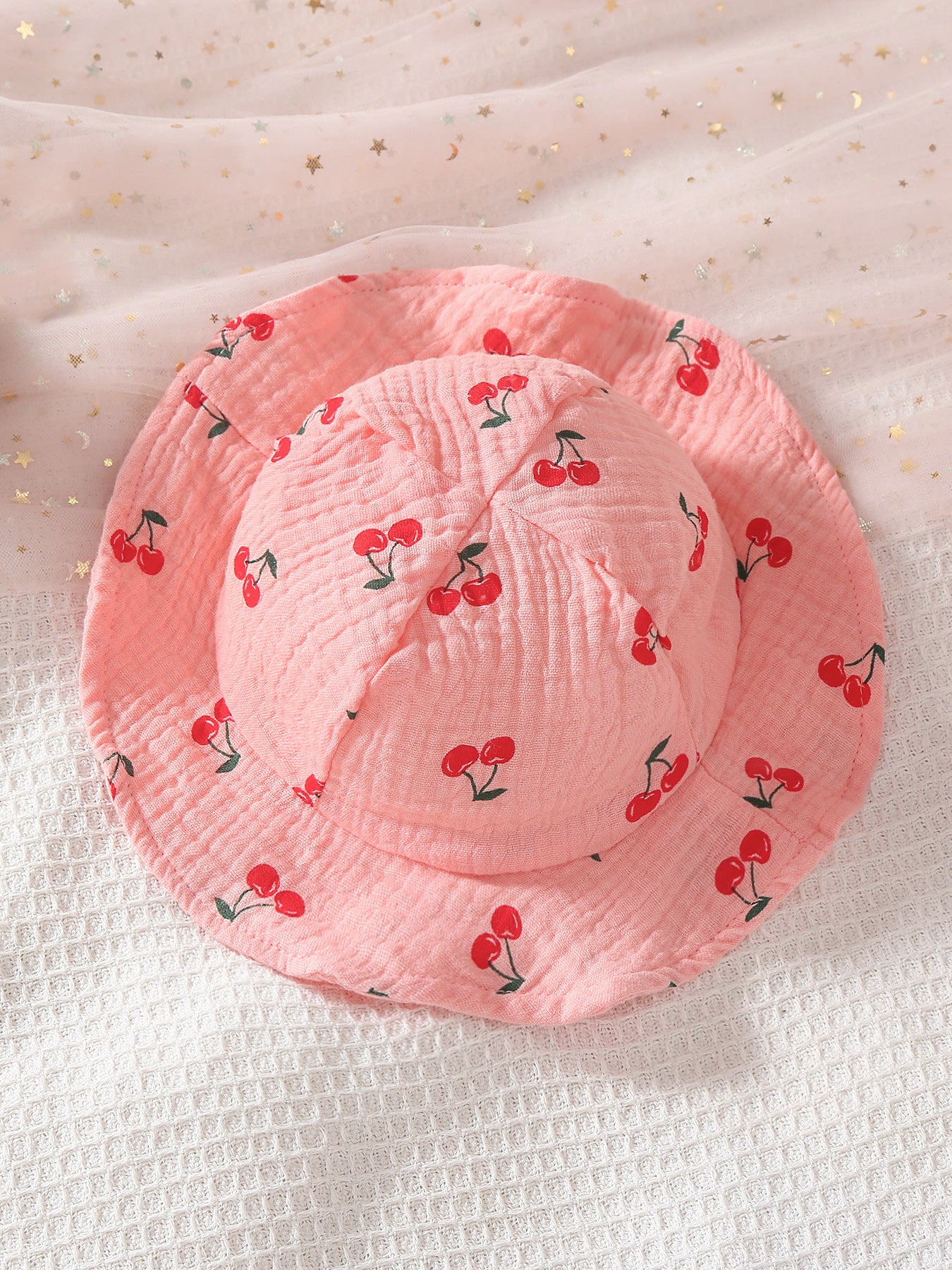 Design Summer Baby Kids Girls Sleeveless Fruits Pattern Bodysuit with Hat