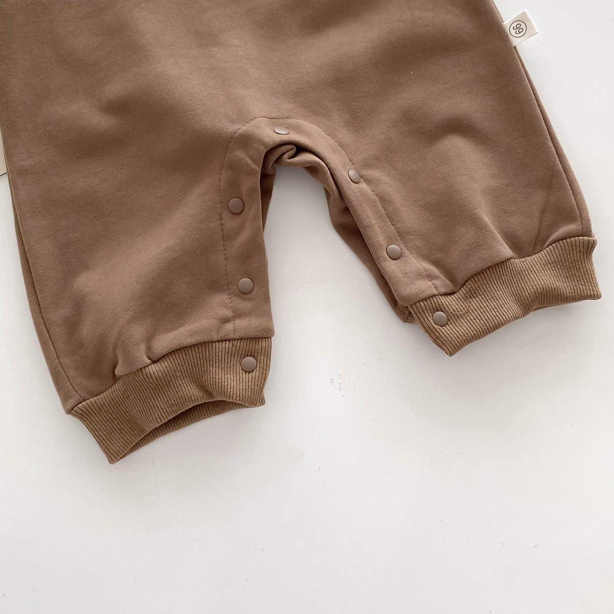 Autumn Arrival Baby Unisex Long Sleeves Teddy Bear Pattern Color Patchwork Rompers, MyKids-USA®, Baby One-Pieces, MyKids-USA -  -  -  -  -  -  - 