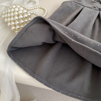 Winter and Autumn Baby Kids Girls Sleeveless Dots Pattern Dress and Plain Top Clothing Set, MyKids-USA®, Baby & Toddler Outfits, MyKids-USA -  -  -  -  -  -  - 