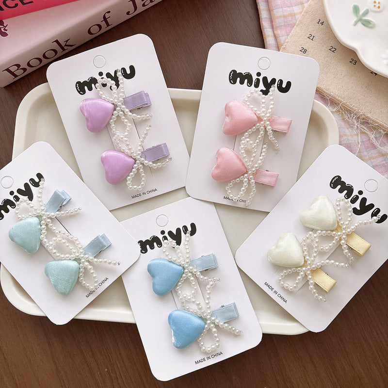 Collection of 2 Beaded Hair Clips, MyKids-USA®, Hair Pins, Claws & Clips, MyKids-USA -  -  -  -  -  -  - .