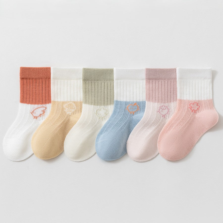 Summer and Spring Baby Kids Breathable Color Patchwork Socks, MyKids-USA®, Baby & Toddler Socks & Tights, MyKids-USA -  -  -  -  -  -  - .