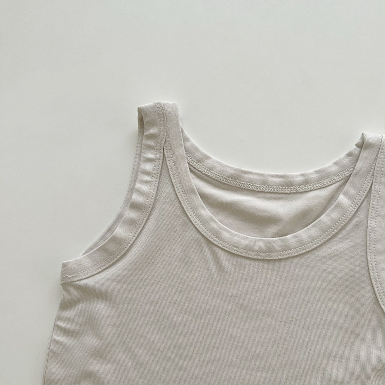 MyKids-USA® Arrival Summer Baby Sleeveless Plain Vest and Bloomers Clothing Set
