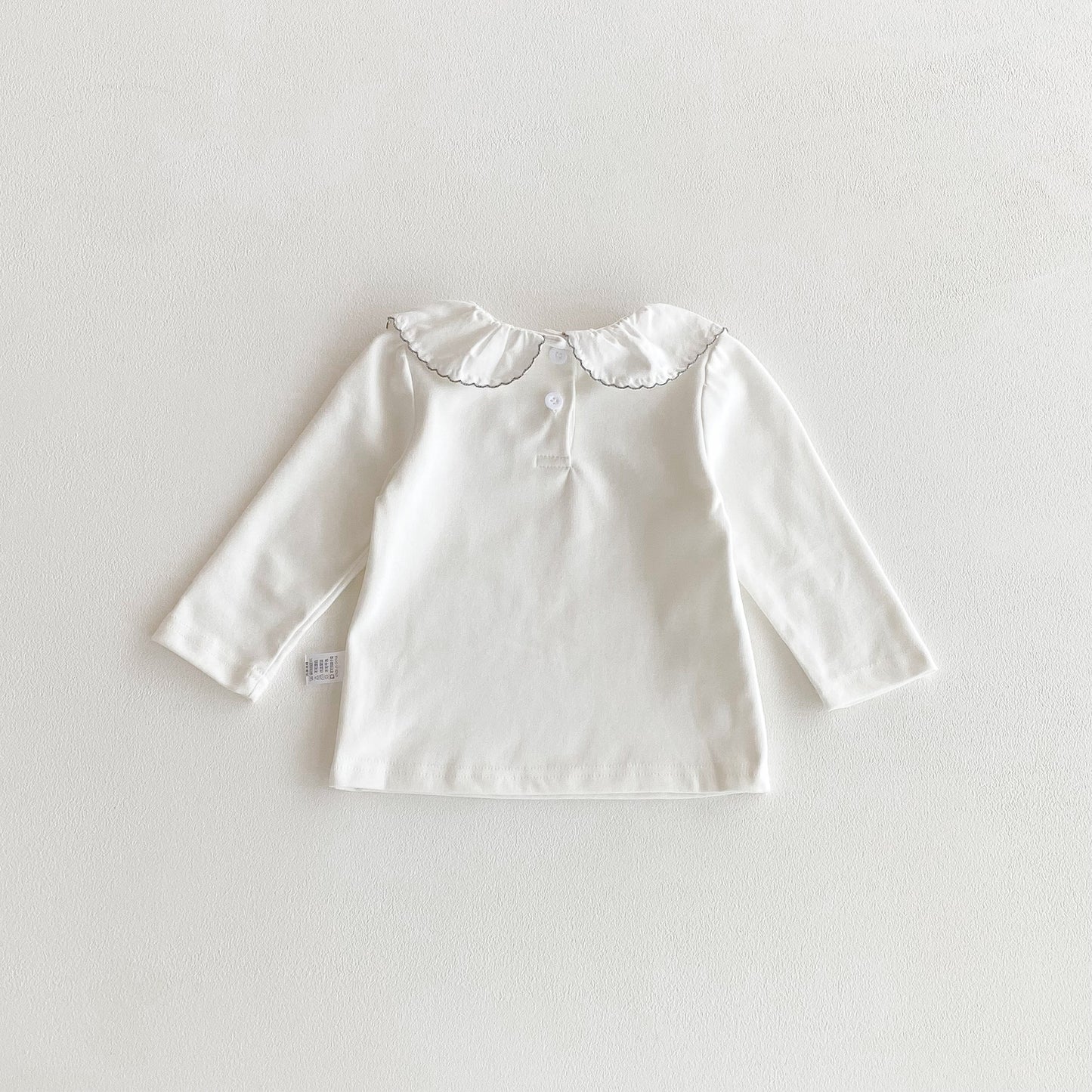 Autumn Arrival Baby Girls Flowers Embroidered Pattern Long Sleeves Top with Collar, MyKids-USA®, Baby & Toddler Tops, MyKids-USA -  -  -  -  -  -  - 