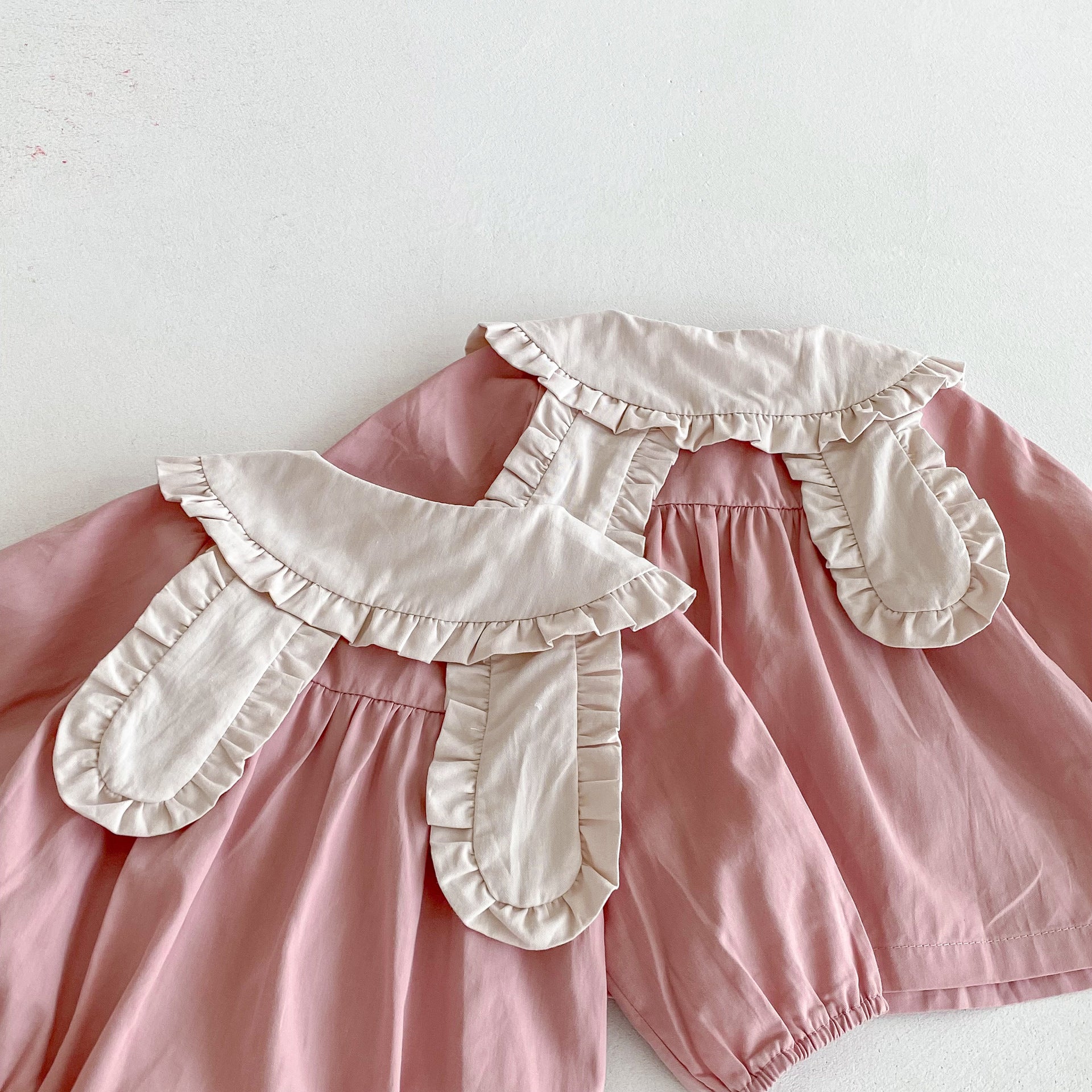 Autumn Arrival Baby Girls Color Patchwork Long-sleeved Onesies and Dress – Princess Sister Matching Set, MyKids-USA®, Baby & Toddler Dresses, MyKids-USA -  -  -  -  -  -  - 