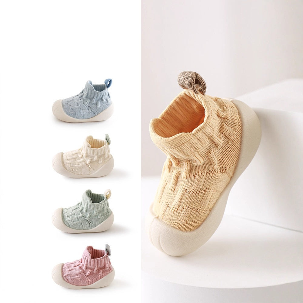 Spring and Autumn Baby Unisex Patchwork Jacquard Pattern Toddler Soft-Sole Walking Shoes, MyKids-USA®, First Steps & Crawlers, MyKids-USA -  -  -  -  -  -  - 