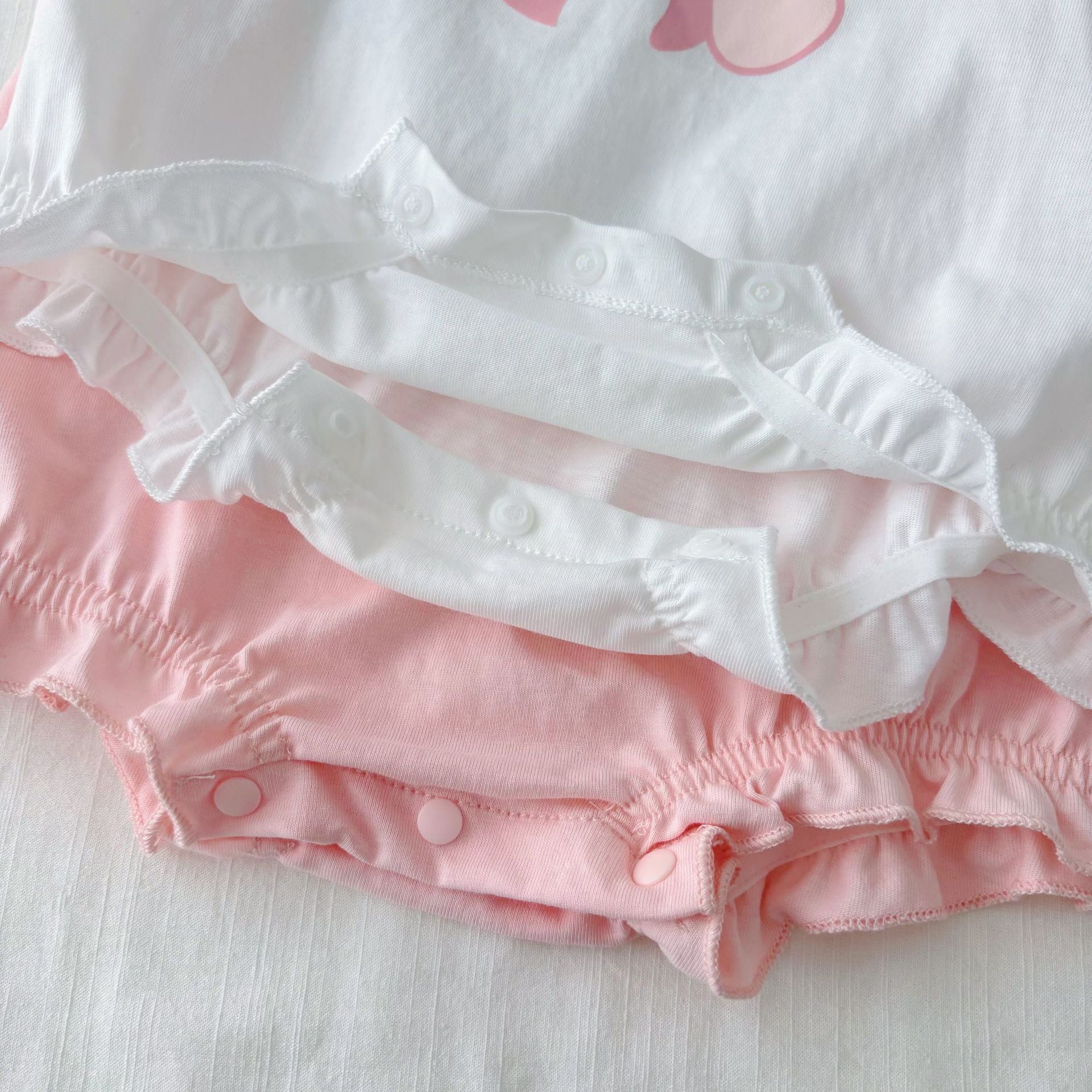 Summer Arrival Baby Girls Cute Butterfly-bow Pattern Sleeveless Onesies, MyKids-USA®, Baby One-Pieces, MyKids-USA -  -  -  -  -  -  - 