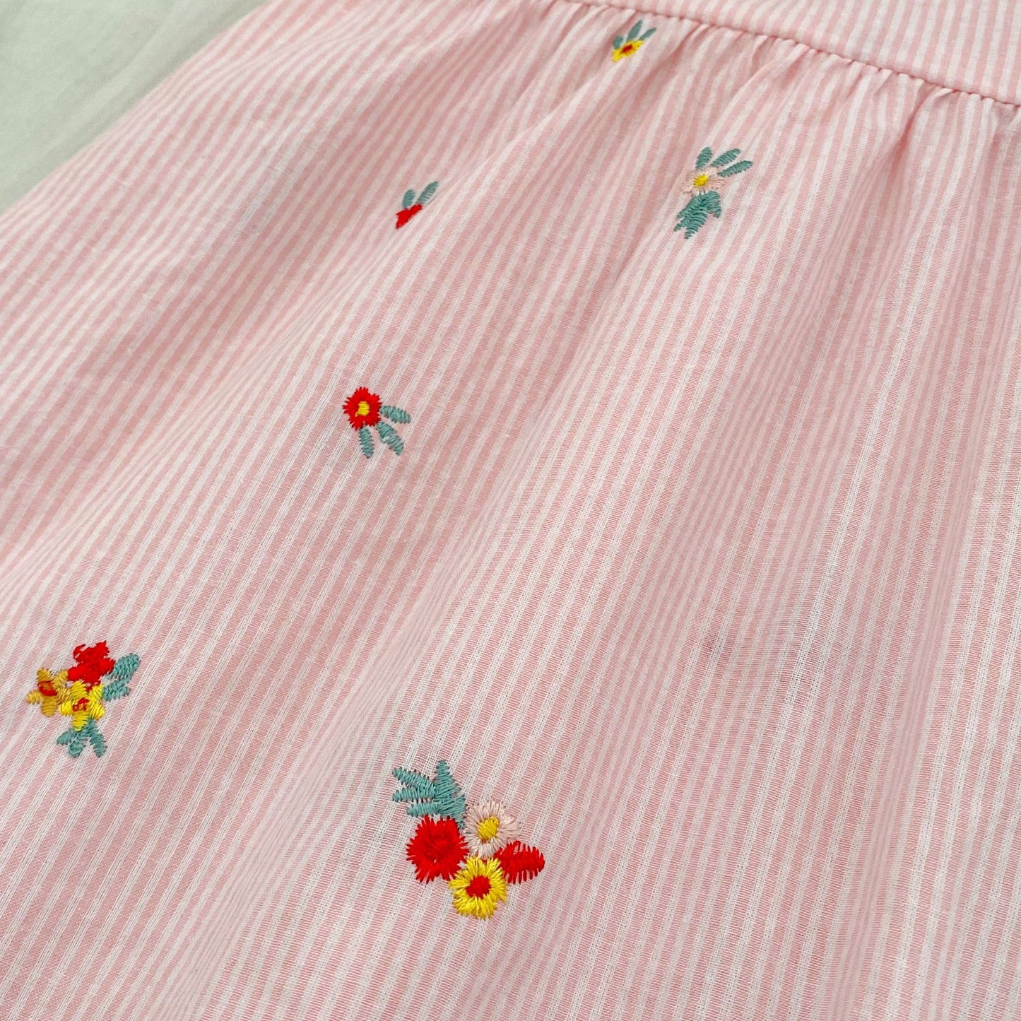 Summer Girls Flowers Pattern Embroidered Short Sleeves Onesies and Dress – Princess Sister Matching Set, MyKids-USA®, Baby & Children's One-Pieces, MyKids-USA -  -  -  -  -  -  - .