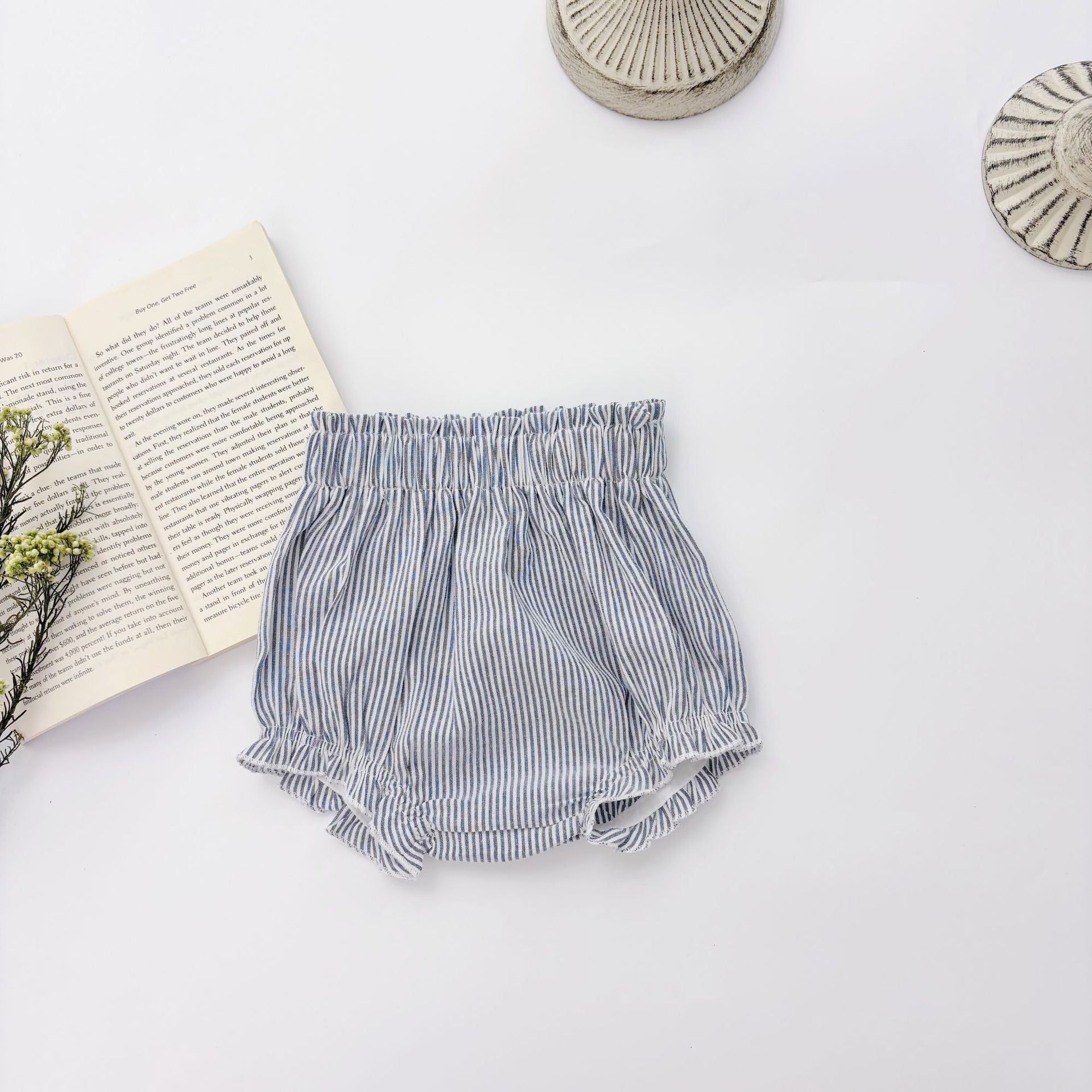 Summer Baby Kids Casual Striped Sleeveless Top Vest with Shorts Clothing Set for Girls, MyKids-USA®, Baby & Toddler Outfits, MyKids-USA -  -  -  -  -  -  - 