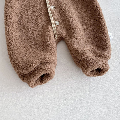 Winter and Autumn Arrival Baby Unisex Long Sleeves Color Patchwork Fluffy Rompers, MyKids-USA®, Baby One-Pieces, MyKids-USA -  -  -  -  -  -  - 