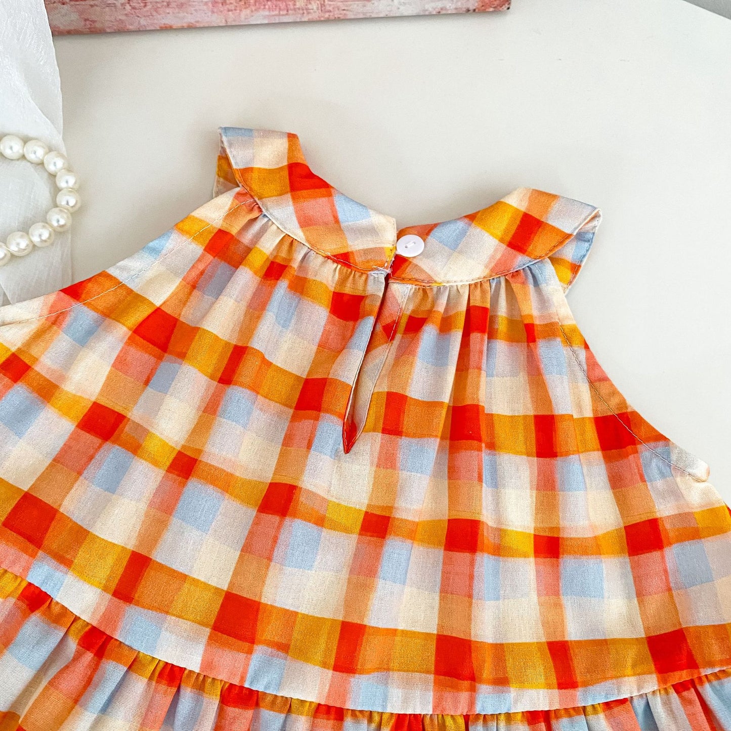 Arrival Summer Baby Kids Girls Sleeveless Plaid Pattern Top and Plain Pants, MyKids-USA®, Baby & Children's Outfits, MyKids-USA -  -  -  -  -  -  - .
