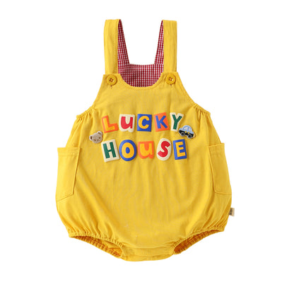 Arrival Summer Baby Kids Girls Short Sleeves Top and Cartoon Overalls Clothing Set