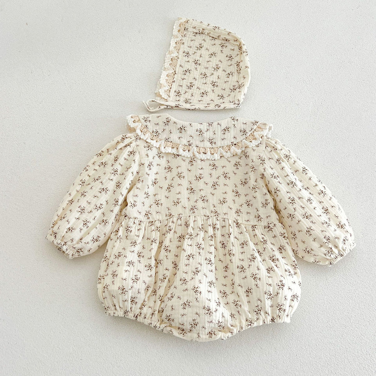 MyKids-USA® Autumn Arrival Baby Girls Long Sleeves Floral Bodysuit