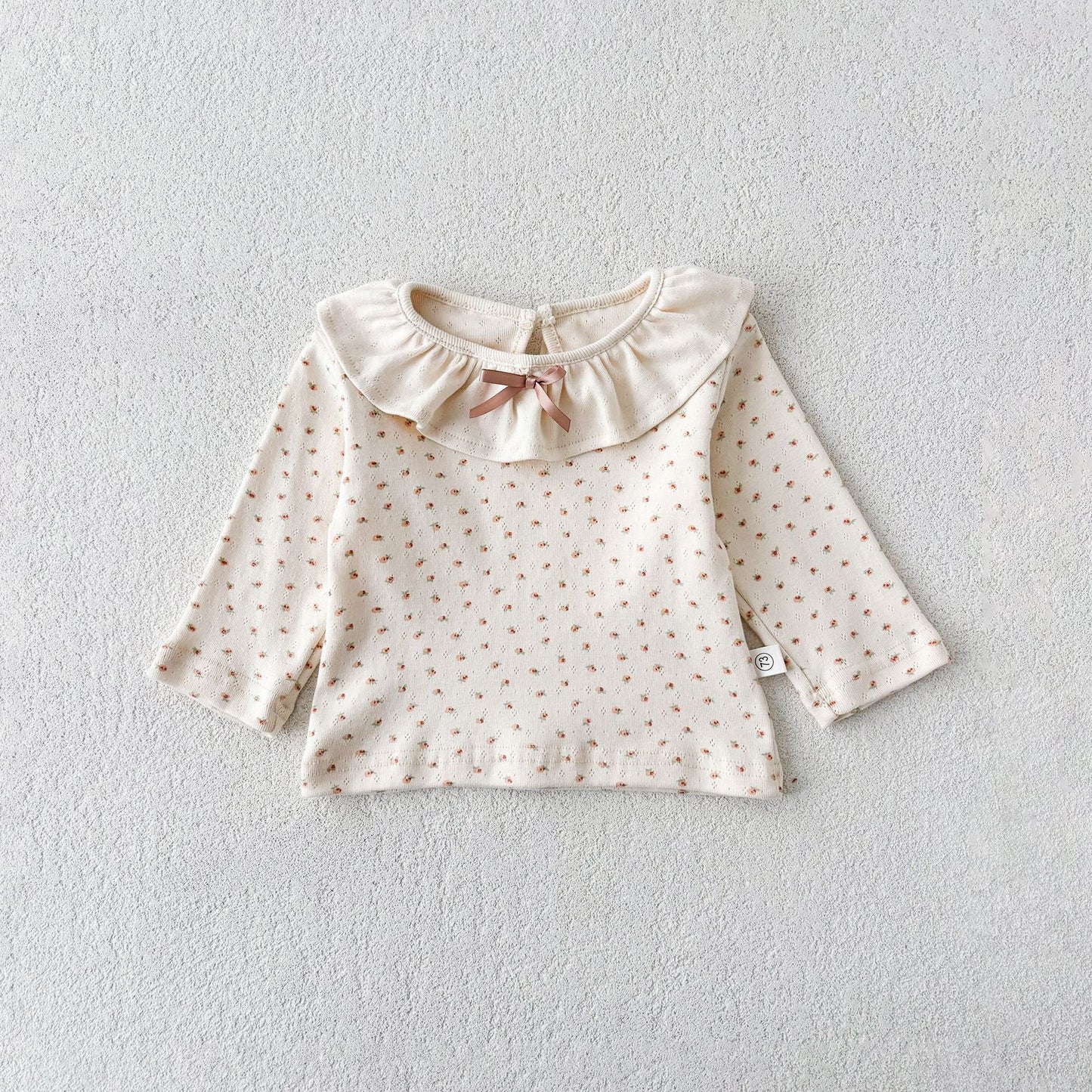 Autumn and Spring Arrival Baby Kids Girls Long Sleeves Floral Top, MyKids-USA®, Baby & Toddler Tops, MyKids-USA - Size/Age - 73 (6-9M) - Color - Pink -  -  - TR2511232327-B
