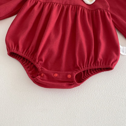 Spring Arrival Baby Girls Long Sleeves Navy Collar Color Patchwork Bodysuit, MyKids-USA®, Bodysuits, MyKids-USA -  -  -  -  -  -  - .