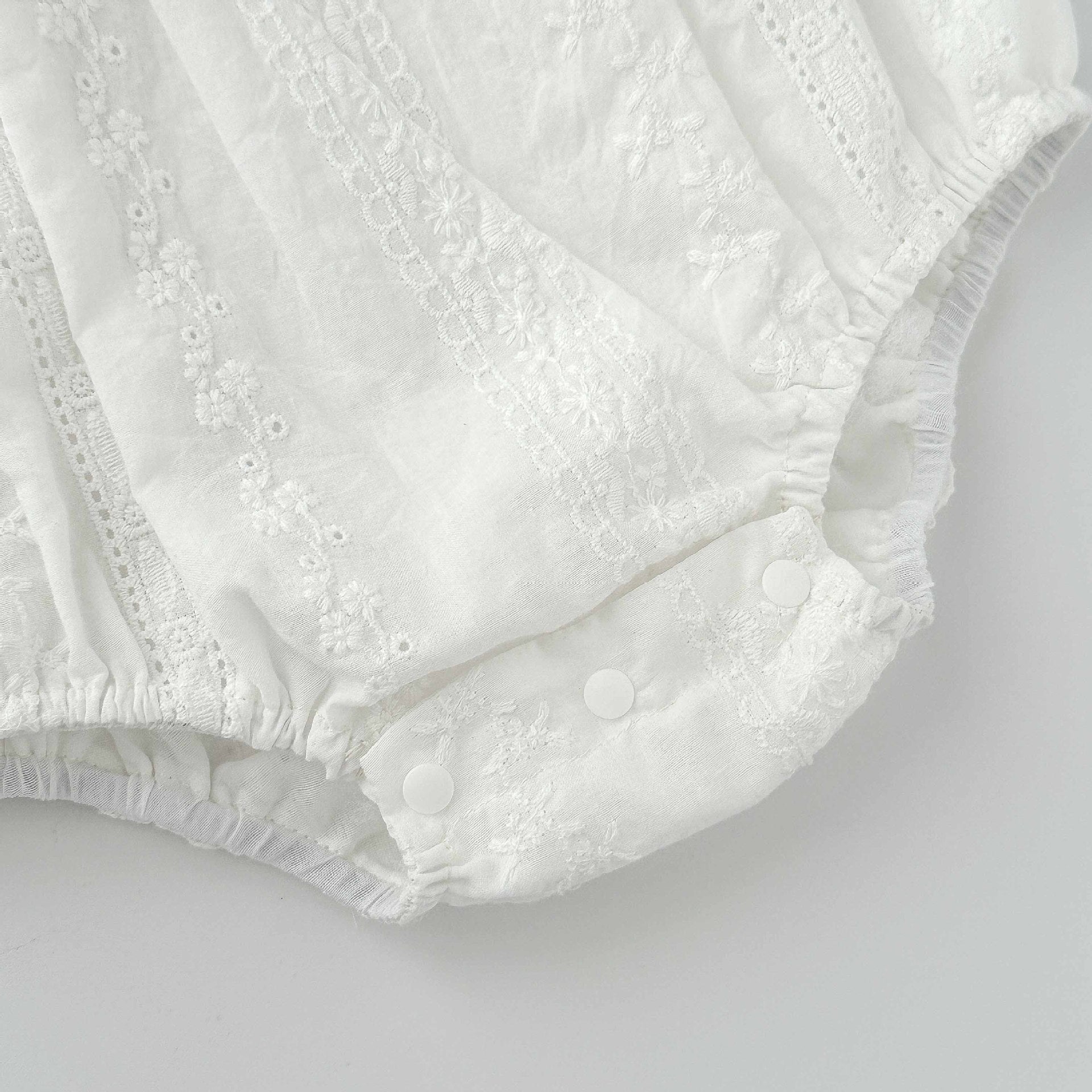 Summer Arrival Baby Girls Cute Solid Color Sleeveless Flowers Embroidered Onesies, MyKids-USA®, Baby One-Pieces, MyKids-USA -  -  -  -  -  -  - 