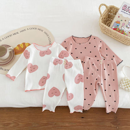 Spring and Autumn Baby Kids Girls Casual Pattern Top and Pants Clothing Set, MyKids-USA®, Baby & Toddler Outfits, MyKids-USA -  -  -  -  -  -  - 