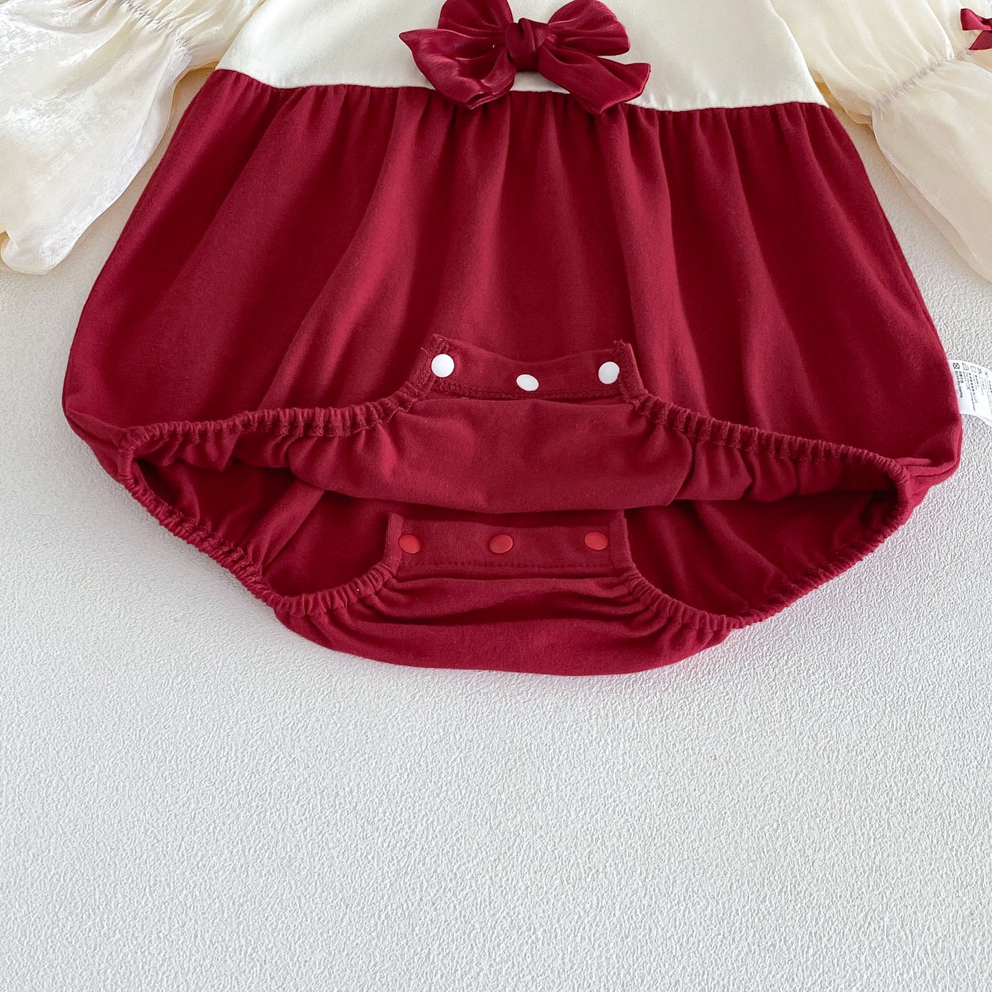 MyKids-USA® Autumn Arrival Baby Girls Long Sleeves Color Patchwork Bodysuit