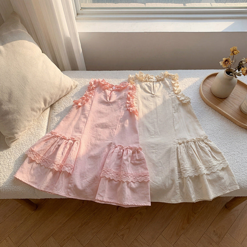 Summer Arrival Baby Girls Sleeveless Embroidery Pattern Dress, MyKids-USA®, Baby & Children's Dresses, MyKids-USA -  -  -  -  -  -  - .