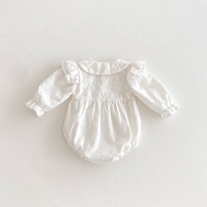 Spring Arrival Baby Girls Cute Floral Embroidered Pattern Long Sleeves, MyKids-USA®, Baby One-Pieces, MyKids-USA -  -  -  -  -  -  - 