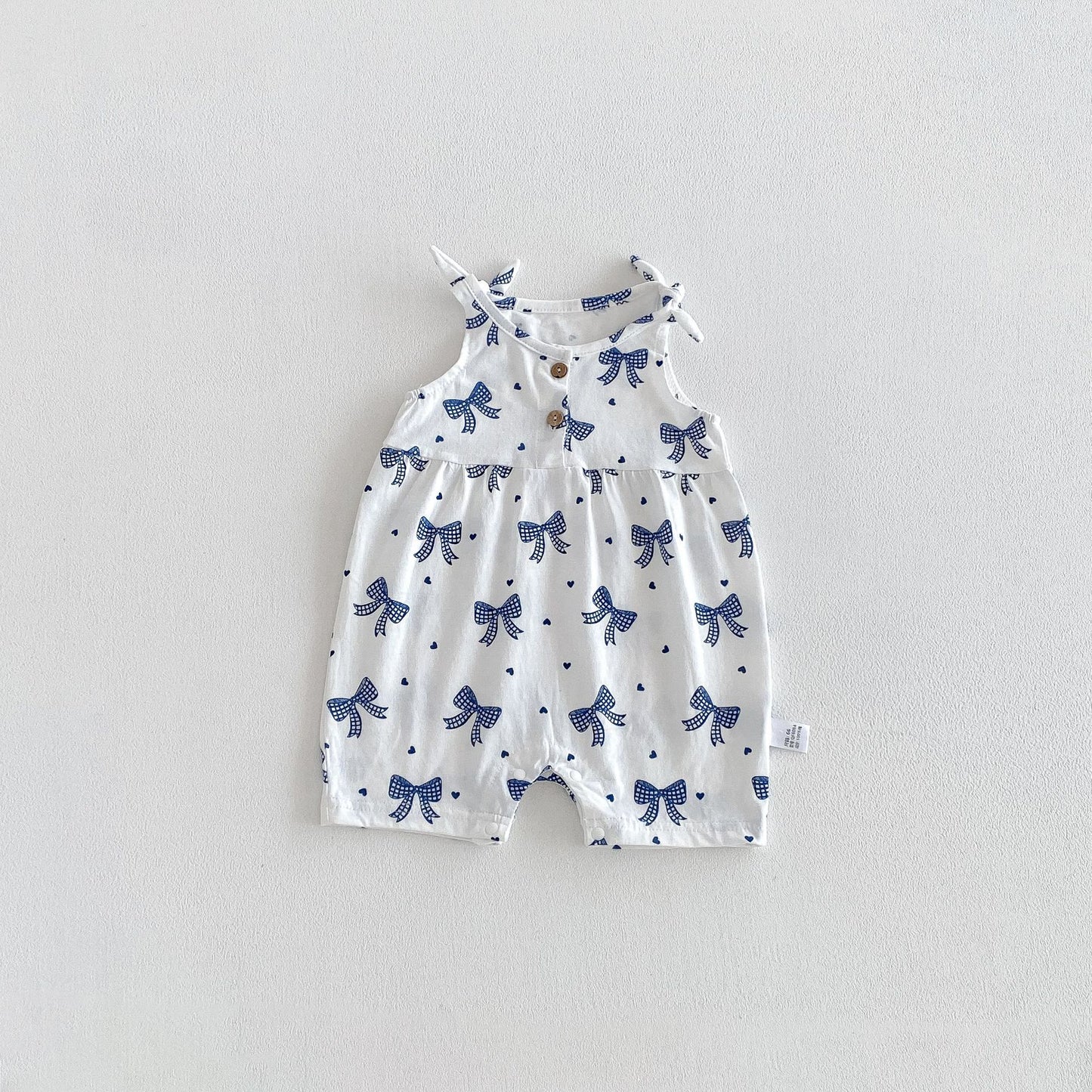 Summer Arrival Baby Sleeveless Cute Pattern Strap Rompers, MyKids-USA®, Baby One-Pieces, MyKids-USA -  -  -  -  -  -  - .