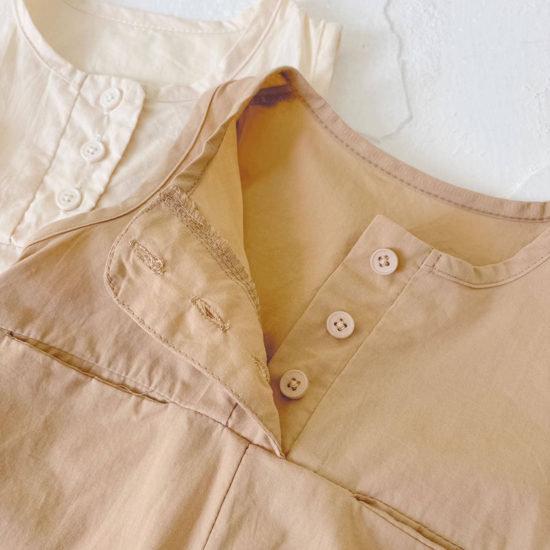 Summer Baby Kids Casual Solid Color Sleeveless Top T-shirt with Sleeveless Rompers Clothing Set for Boys, MyKids-USA®, Baby & Toddler Outfits, MyKids-USA -  -  -  -  -  -  - 