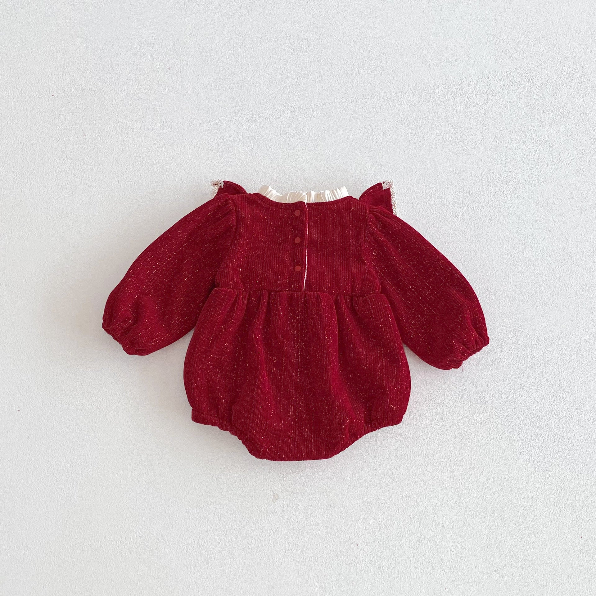 Autumn and Winter Arrival Baby Girls Long Sleeves Butterfly-bow Decorated Bodysuit, MyKids-USA®, Baby One-Pieces, MyKids-USA -  -  -  -  -  -  - .